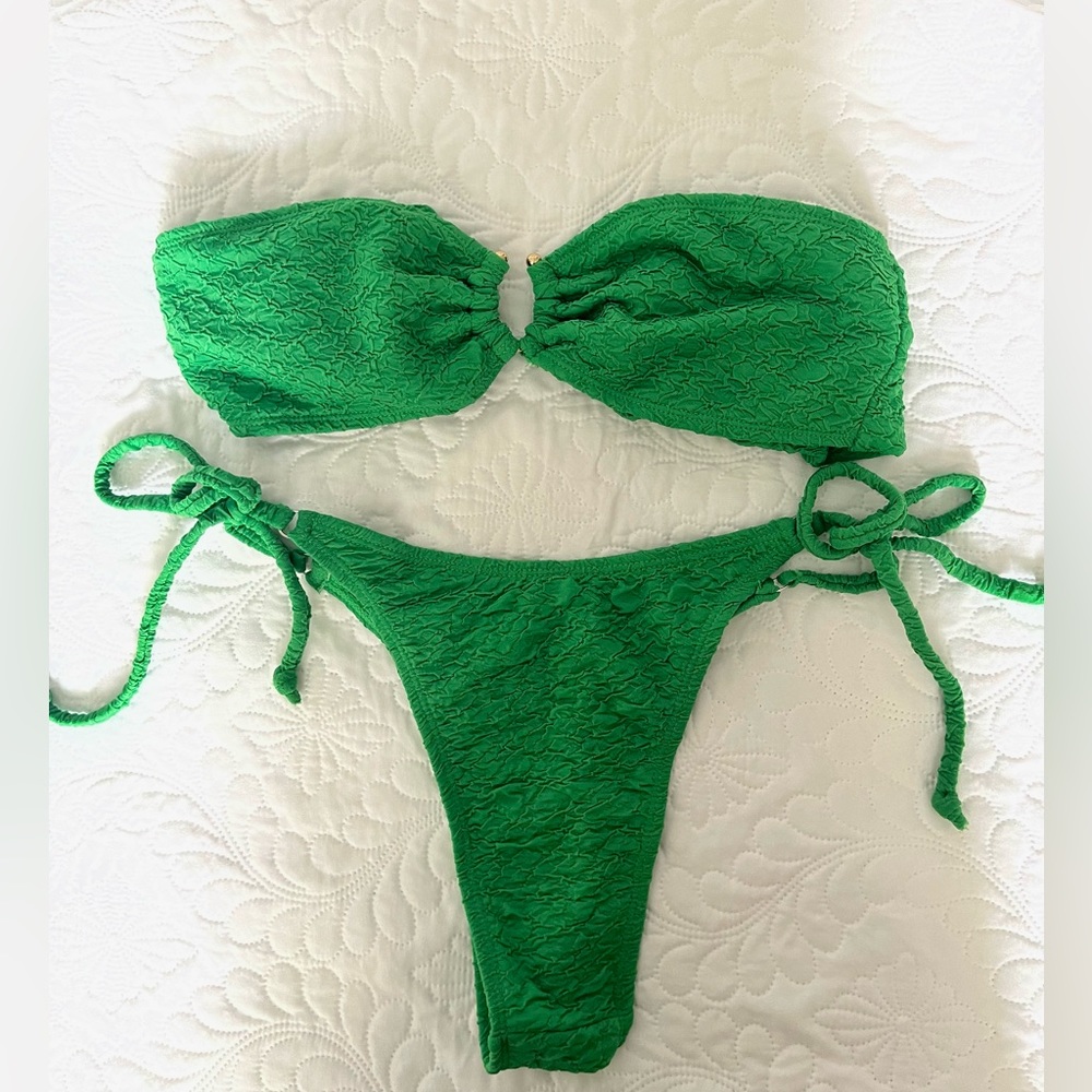 green bikini